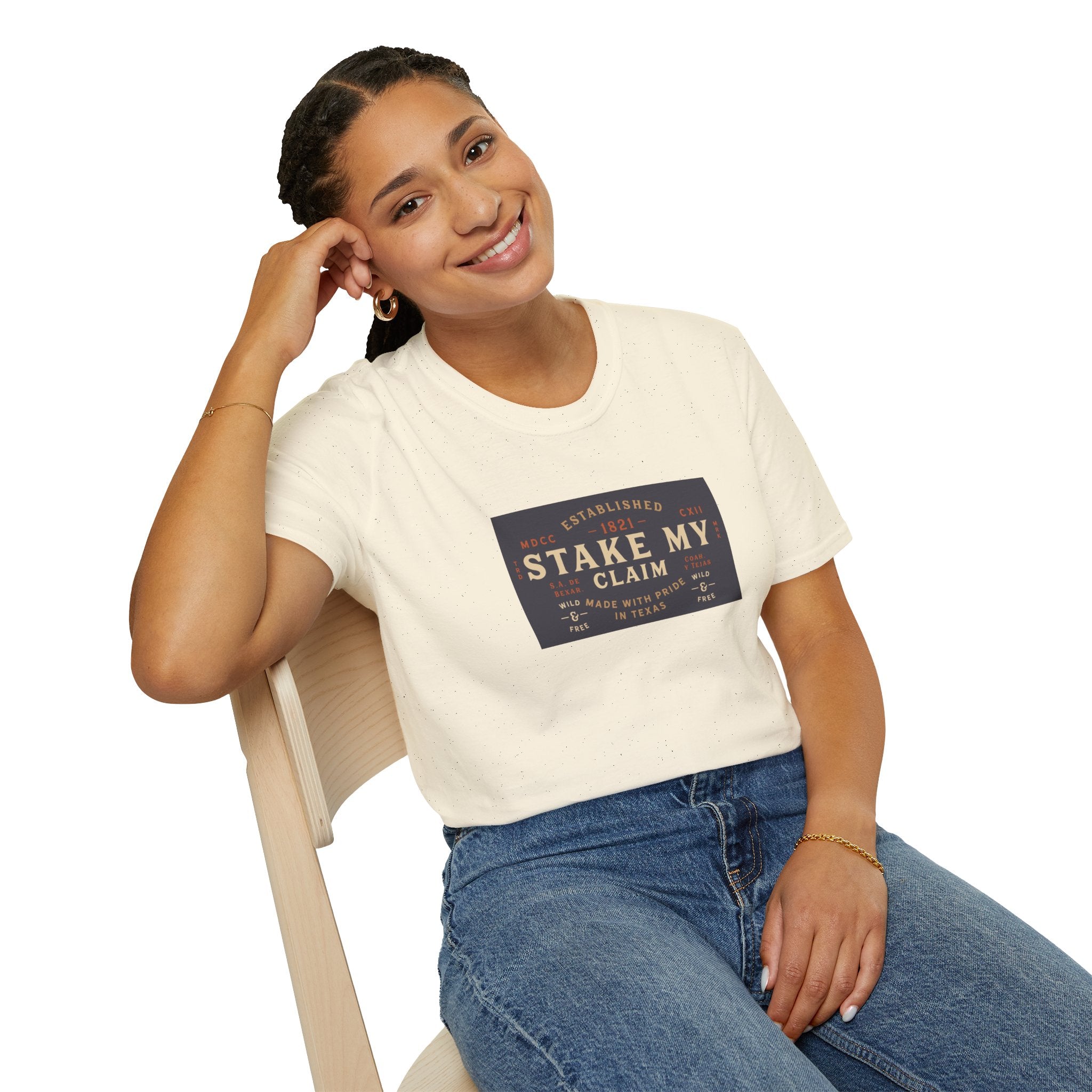 Vintage Whiskey T-Shirt - Stake My Claim
