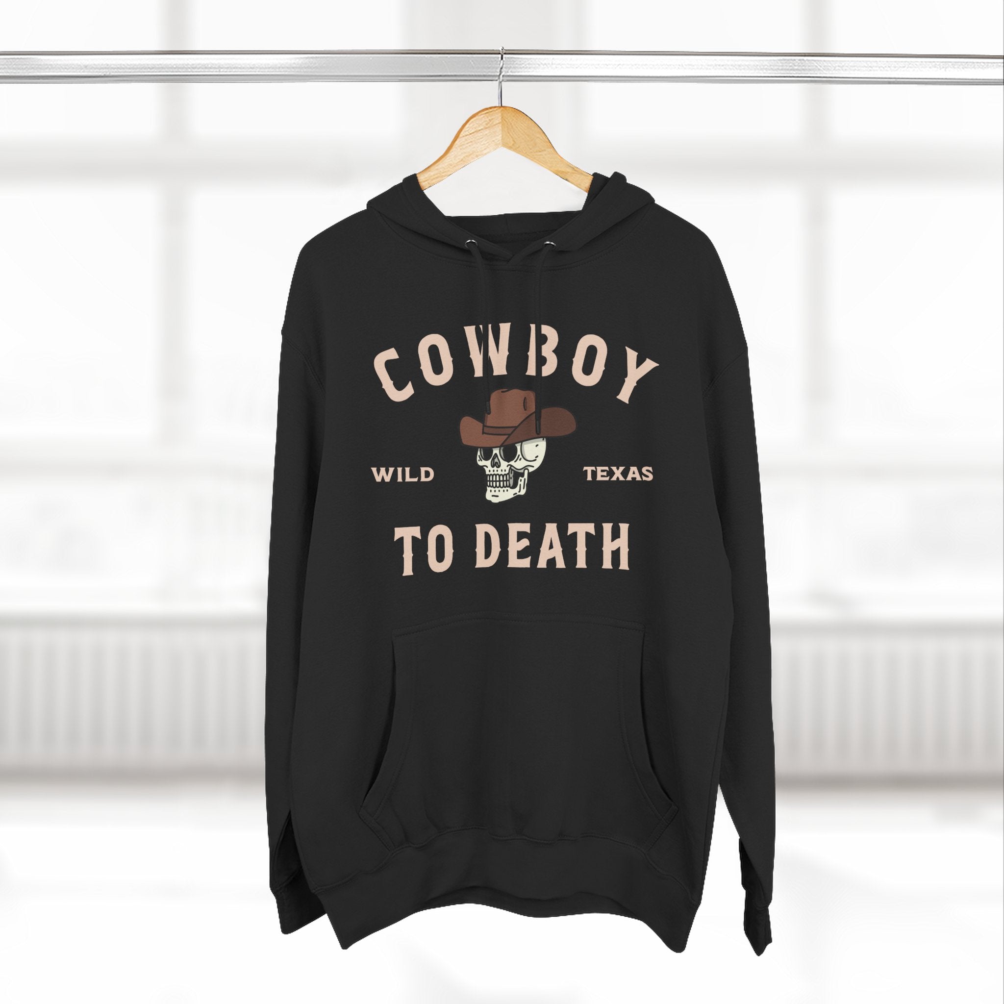 Cowboy to Death Fleece Hoodie